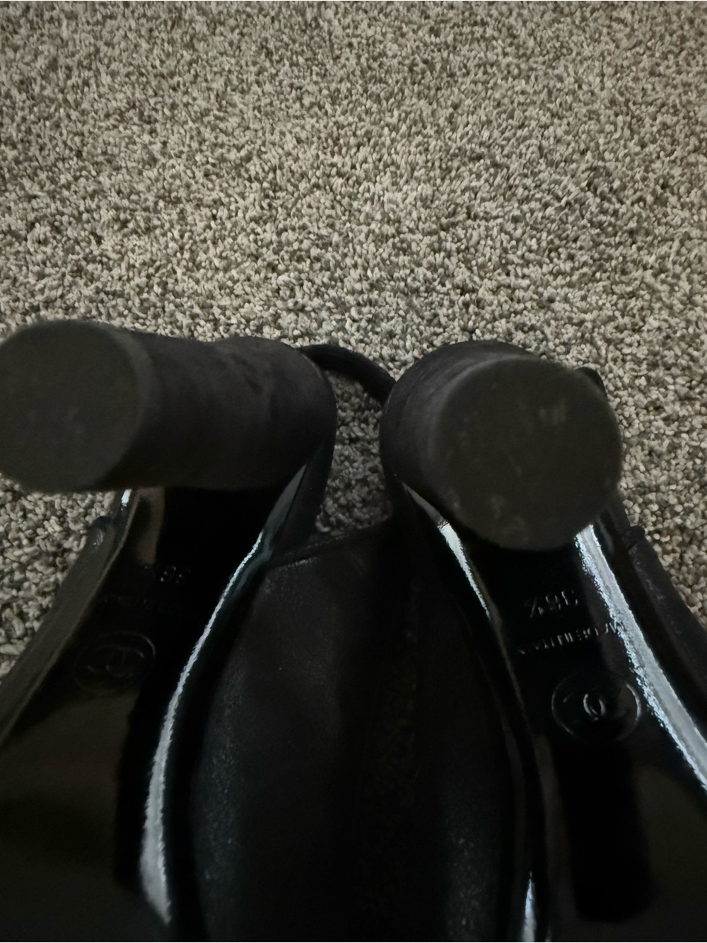 CHANEL Black Slingback High Heel Pumps - Picture 7 of 11